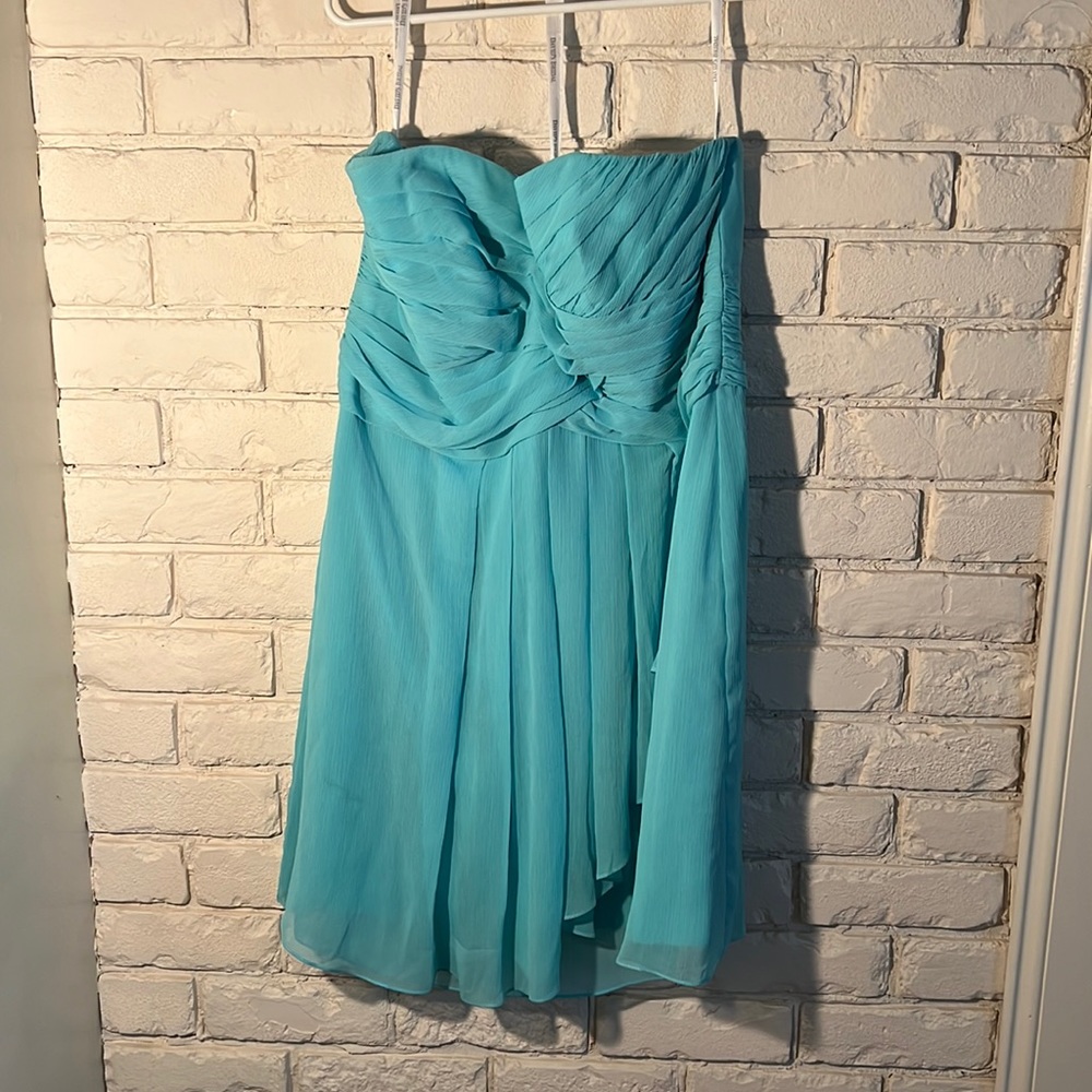 David’s Bridal strapless Dress